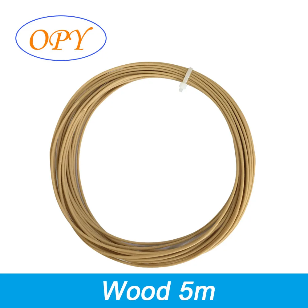 5M 3D Pen Filament Pla Plastic 1.75Mm Hout Koolstofvezel Zijde Marmer Glow Grijs Wit Zwart Rood Groen blauw Geel Refill