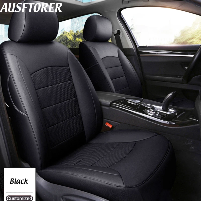 Cowhide & PVC Leather Cover Seats for Acura TL Automotive Seat Covers Car Cushion Seats Supports Interior Accessories 2006-2015