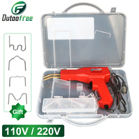 Plastic Welding Gun Heating Fuser Welder Machine Welding Nail Repair 4 Types Welding Wire Tool Car Bumper Repairing Hot Stapler