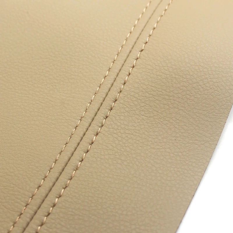 Beige color Soft Leather Door Armrest Cover For Honda Civic 8th Gen Sedan 2006 - 2011 Car Door Armrest Panel Skin Cover Trim