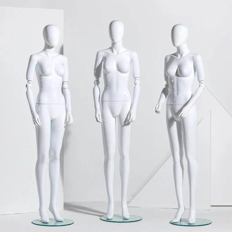 

New Style Movable Hand Mannequin Women's Full Body Display Rack Women Dummy Model Human Body