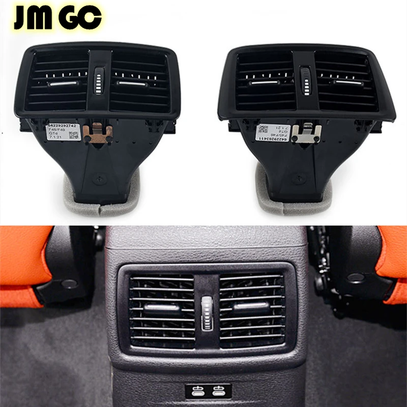 Suitable for BMW F39, F45, F49, F52 outlet style grille, rear air conditioning vent assembly, ABS original installation