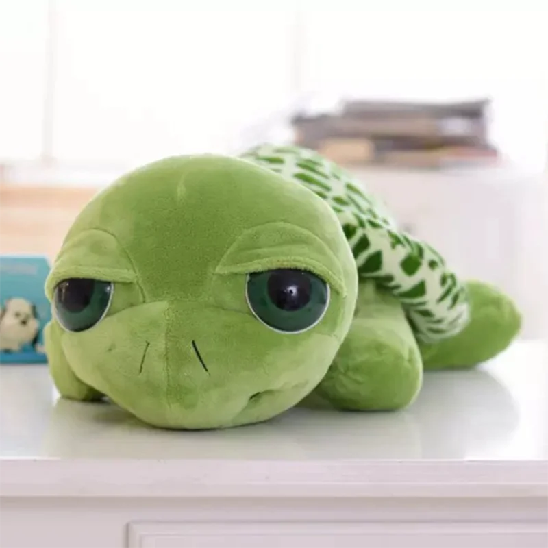 Kawaii Cute Big Eyes Turtle Plush Stuffed Tortoise Turtle Baby Toys Best Suitable Gifts For Newborn Baby Boy And Girls