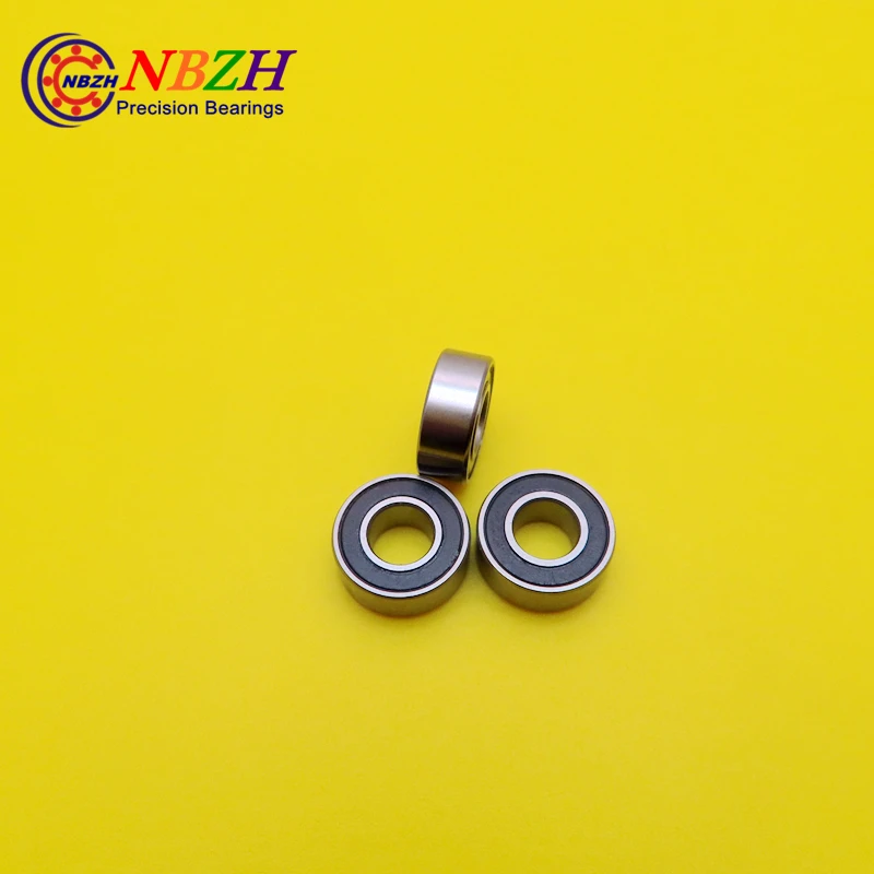 NBZH free shipping  50 pcs/ lot  The Rubber sealing cover  Thin wall deep groove ball bearings 686-2RS 6*13*5 mm ABEC-5 Z2V2