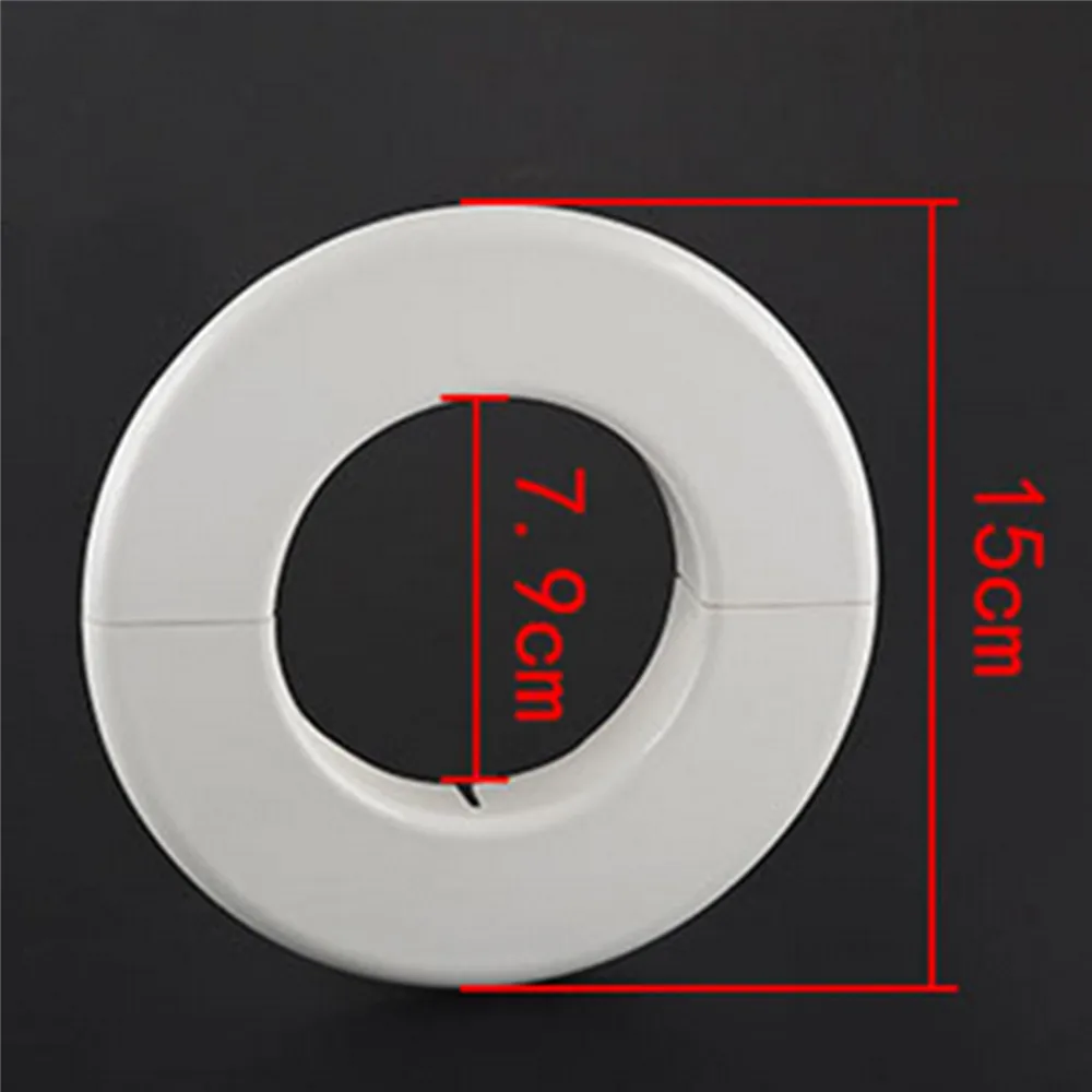 Plastic Hole Cover for Universal Air Conditioner Pipe Holes Removable Wall Vent Decorative Cover Dust Cap for Home Office Use