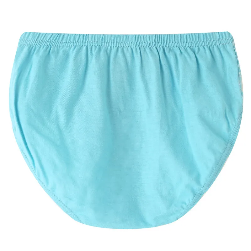 5pcs/box Striped Boys Briefs Underwear Cotton Quality Stretchy Blue Panties Kids Clothes 8 9 10 11 12 Years Old OBU203112