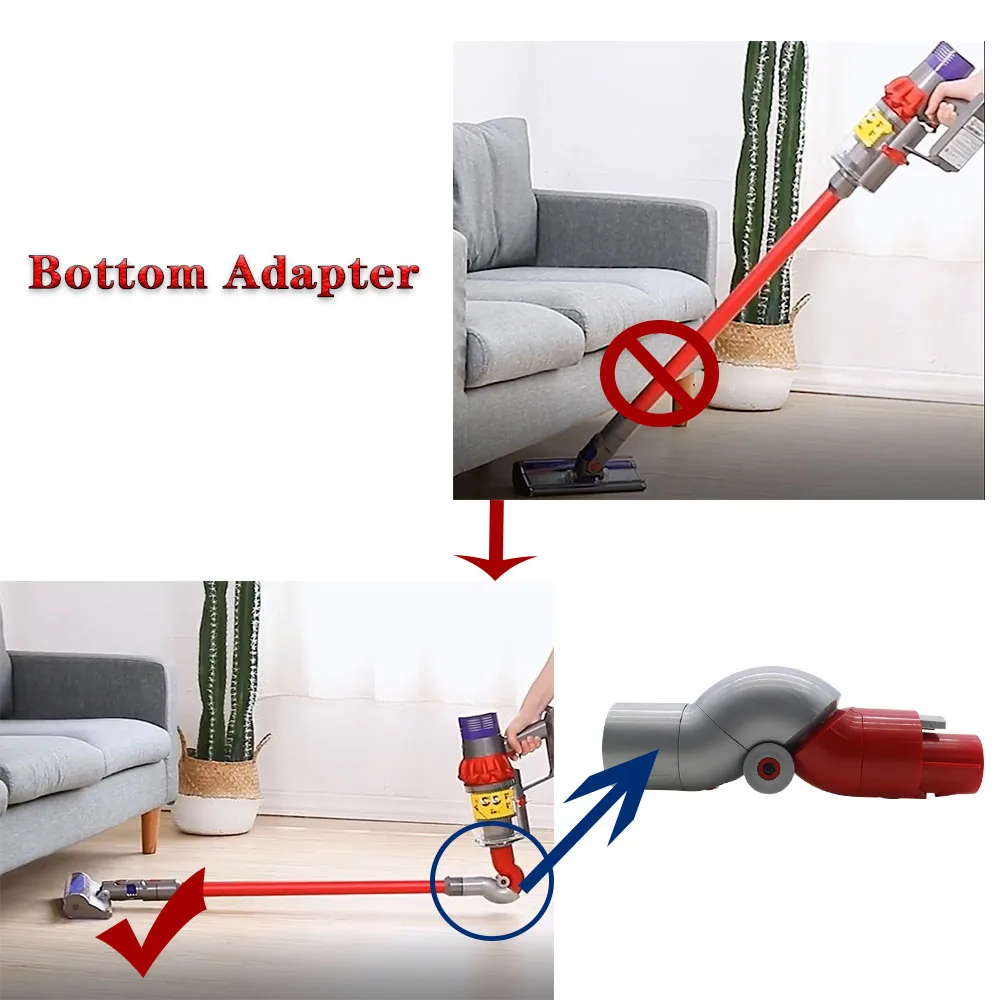 Für dyson v7 v8 v10 v11 boden adapter schnell verschluss werkzeug boden adapter 74438-01 staubsauger zubehör
