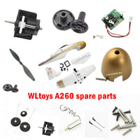 Wltoys XK A260 F8 RC remote controlled  drone spare parts Landing gear Nose cover Remote control steering engine main board