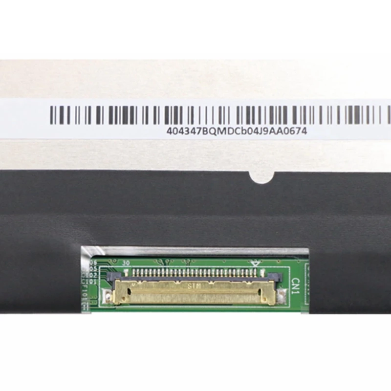 Tela display lcd para notebook, 14 polegadas, fhd x, 30 pinos, matte, b140han6.8