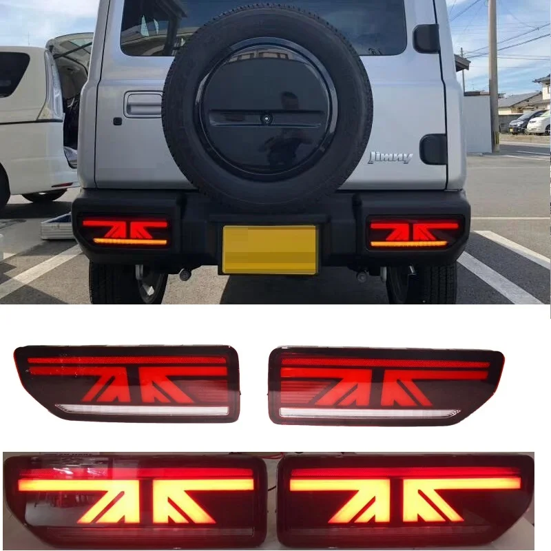 Led Rear lamps tail lamp turning rear lights fit for suzuki jimny 2019-2023 rear Bumper Brake lights car parts auto accessories