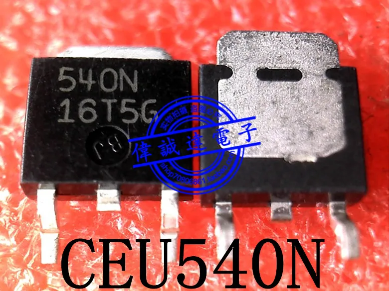 New Original CEU540N  Printing 540N  25A 100V TO-252
