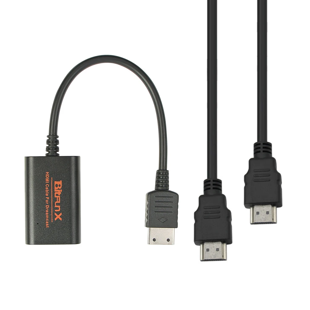 Cabo conversor de alta definição para a Sega Dreamcast Game Machine, adaptador durável, conveniente, 2021