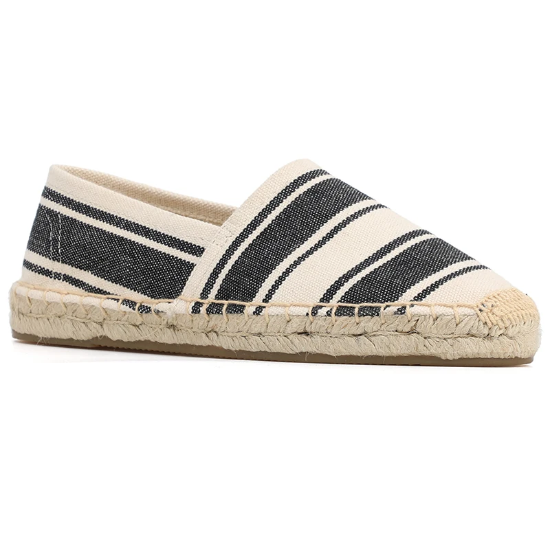 Sapatos Zapatillas Mujer espadrillas Casual scarpe donna donna tela di lino traspirante per ragazze donna appartamenti mocassino di paglia