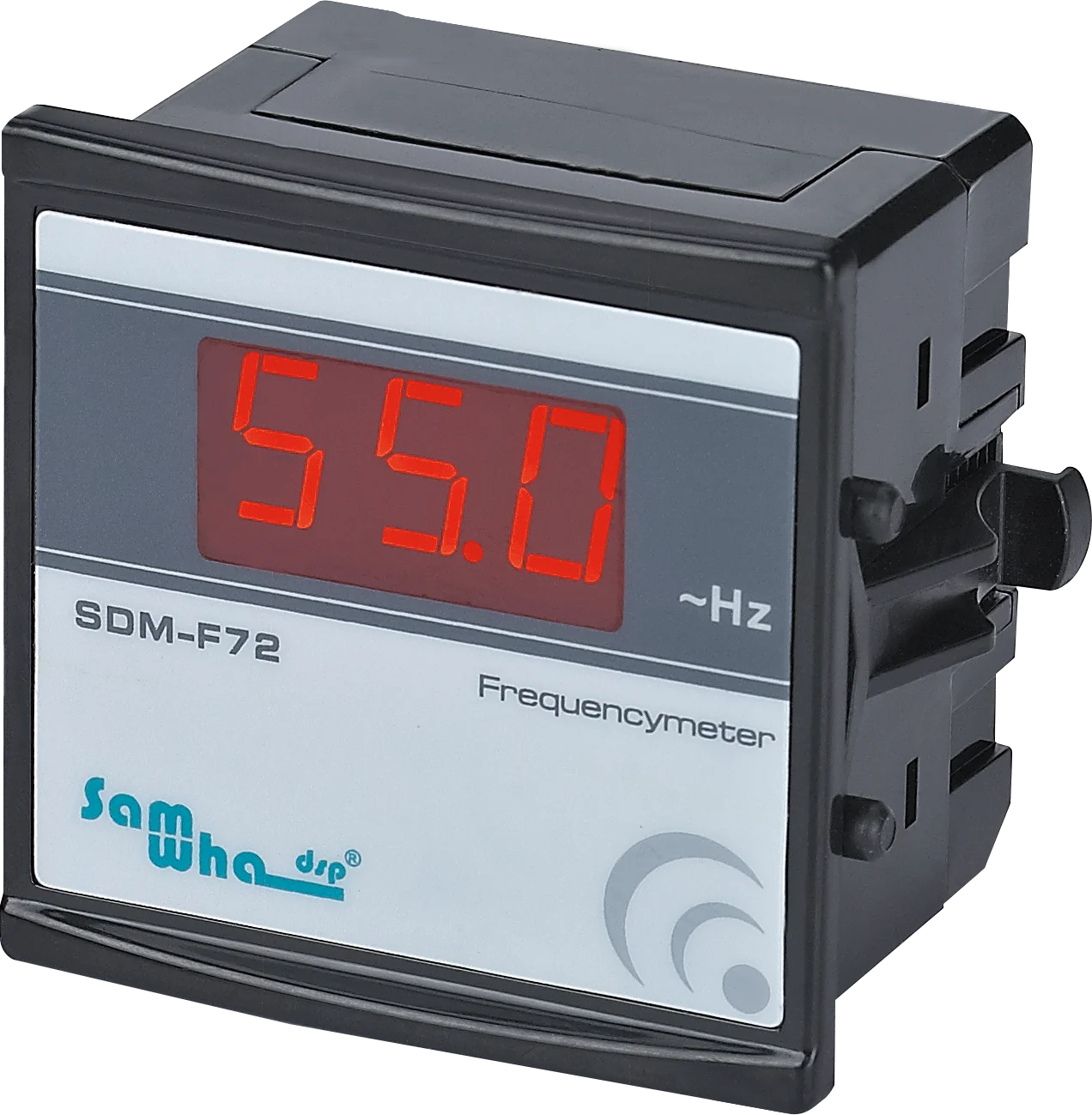 Samwha-Dsp SDM-F Digital Frequencymeter, Slim Compact, LED Panel meter