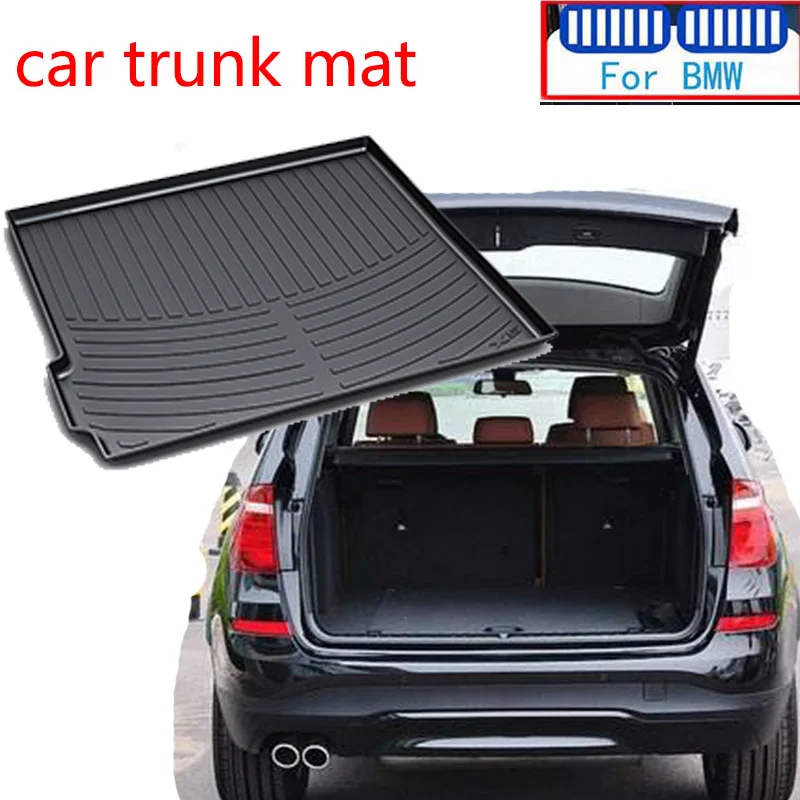 

Waterproof Flash Mat Car Trunk Mats cargo Liner For Bmw X1 X2 X3 X4 X5 X6 X7 F48 E84 E70 E71 F15 F16 F25 F26 E53 E85 G05 G02 G01