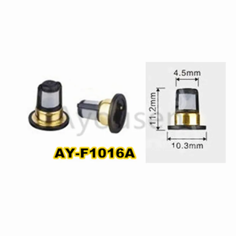 100pieces  wholesale auto part fuel injector filter for N issan nozzle  AY-F1016A