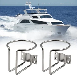 2Pcs Stainless Steel Boat Ring Cup Drink Holder Universal Drinks Holders For Marine Yacht Truck Rv Car Trailer Hardware