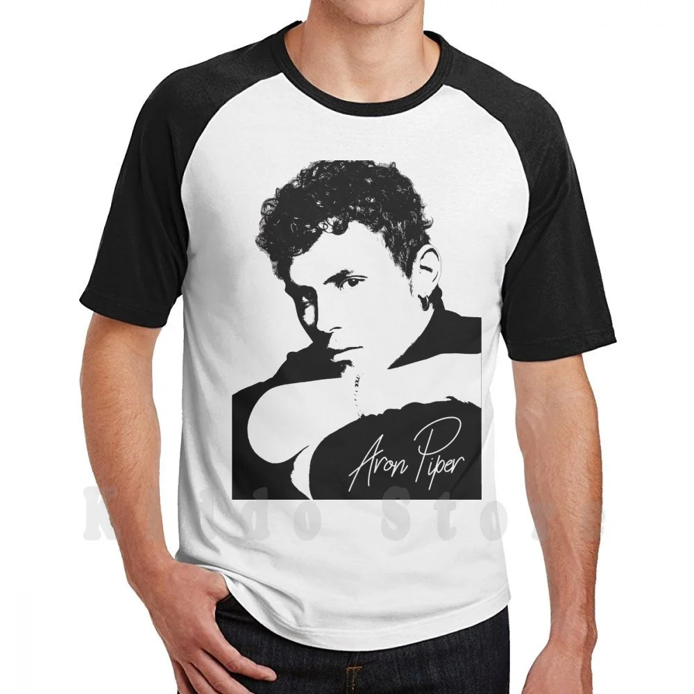 Aron Piper Retro T Shirt Print For Men Cotton New Cool Tee Aron Piper Aron Piper Ander Ander De Elite Series Netflix Series