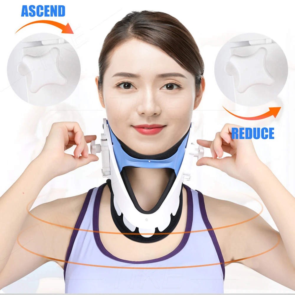 TIKE Unisex Neck Stretcher Cervical Traction Device, Neck & Shoulder Pain Relief - Stretcher Collar for Improved Spine Alignment