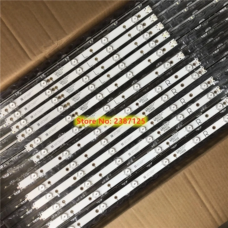 New LED Strip For EVTLBM490E0601-AK-3 EVTLBM490E0501-AJ-3 49PUS4900 49PUT4900 49PUF6401/T3 49PUF6721/T3 49PUF6650/T3  TPT490U2