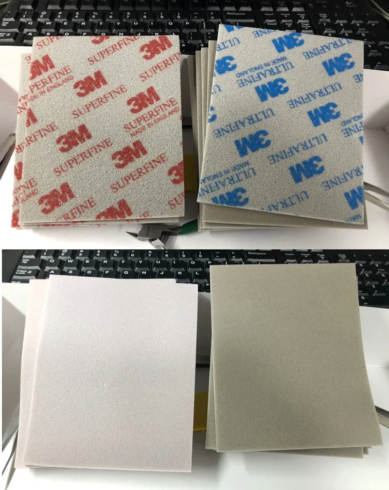 Lançamento 5pcs esponja macia para molde de boneca eletrônico plástico para celular polimento 02600 02601 02602 02604 02606