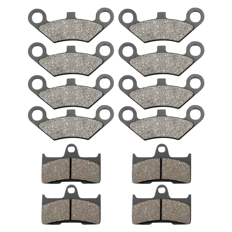 12 Pcs ATV Front & Rear Brake Pad For CFmoto CF500 CF600 X5 X6 X8 U5 ATV UTV Quad Motorcycle Etc Semi-metallic ATV Accessories