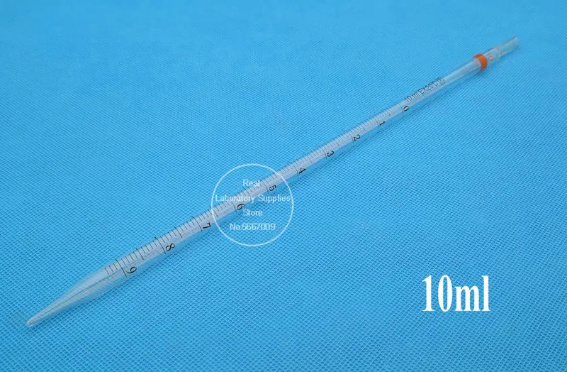 5pcs 10pcs 0.1ml to 50ml Glass Graduated Pipette with color mark Glass Dropper Pipet Tube transfer Pipette