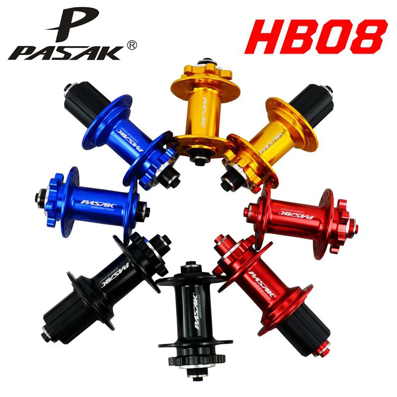 

PASAK MTB Hub NBK 4 Sealed Bearing Hub 24/28/32 Holes Mountain Bike Hub Disc brake Aluminum alloy Bicycle Hub 8/9/10/11/12Speed