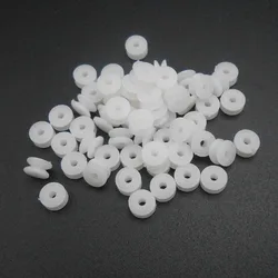 50Pcs 5MM Plastic Pulley Gear Model Motor Wheels Outer Dia.5mm Shaft Pulleys Inner Dia.1.5mm 1.45MM White 50PCS/LOT HQ *FD174X50