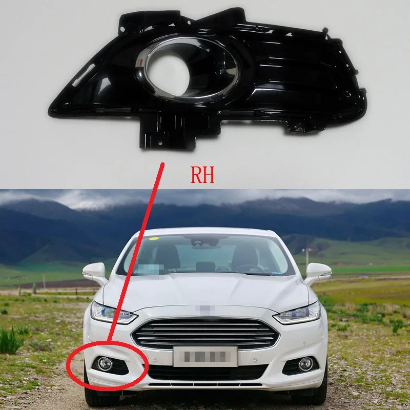 1 Piece RH Right Side fog light cover driving lamp bezel for Ford Mondeo Fusion 2013-2015