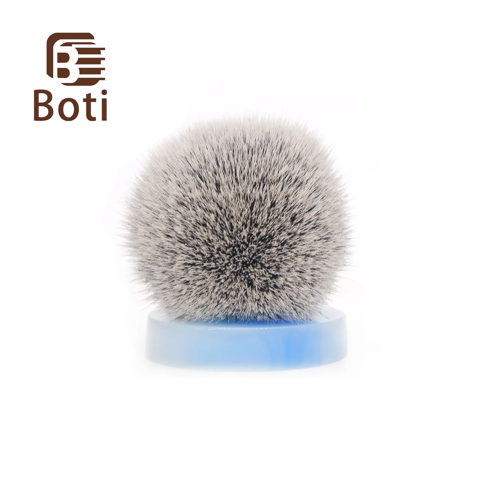 Boti Brush-Imitate Two Band Synthetic Hair Knot Bulb Type Daily Cleaning Beard Shaping Tool Beard Care Kit