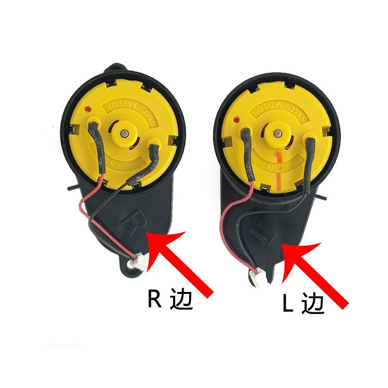 Motores de cepillo lateral derecho e izquierdo para ilife V3l V3s Ilife V3s Pro Robot aspirador, piezas de accesorios