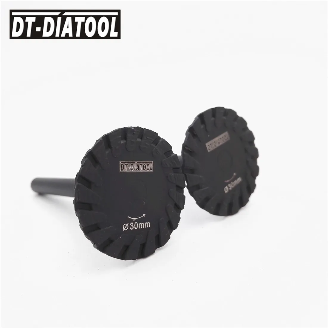 DT-DIATOOL 2pcs Dia 30mm/40mm Hot Pressed Diamond Turbo Mini Cutting Disc Carving Saw Blades With 6mm Shank Engraving Saw Blades