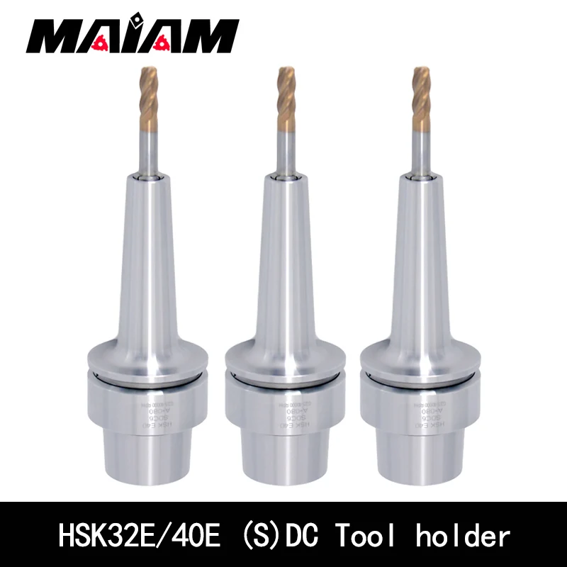 HSK32E HSK40E HSK50E Tool Holder DC4 DC6 DC8 Back Pull HSK32 HSK40 HSK50 Tools holder CNC machining center High precision speed