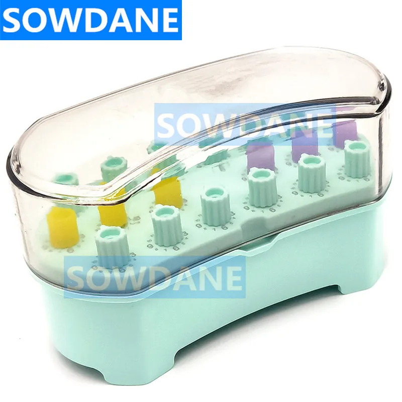 Picture 5: Dental Disinfection Box Sterilizer Case Disinfection Boxes Endo Root Canal File Files Holder With Count Counting Autoclavable