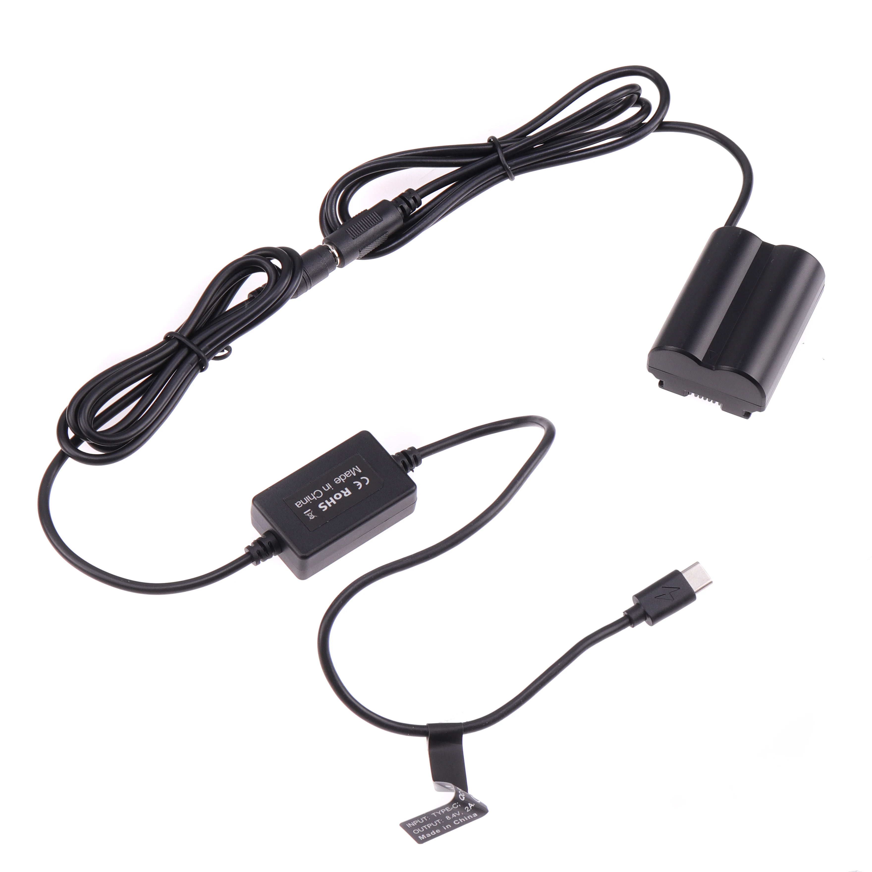 FOTGA NP-W235 Dummy Battery Adapter Power Supply with TYPE-C Cable for Fujifilm X-T4 GFX 100S