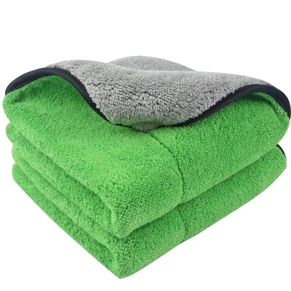 2/4pcs 720GSM Microfiber Car Wash Towel Thickened Coral Fleece Washing Towel Super Absorbent Drying Cleaning Towels