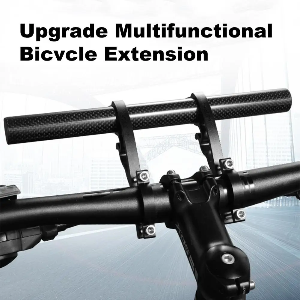 Multifunctional Bike Handbar Bracket Extending with Install Wrench Tube Extender Double Clamp Bicycle Handlebar Cycling Supplies