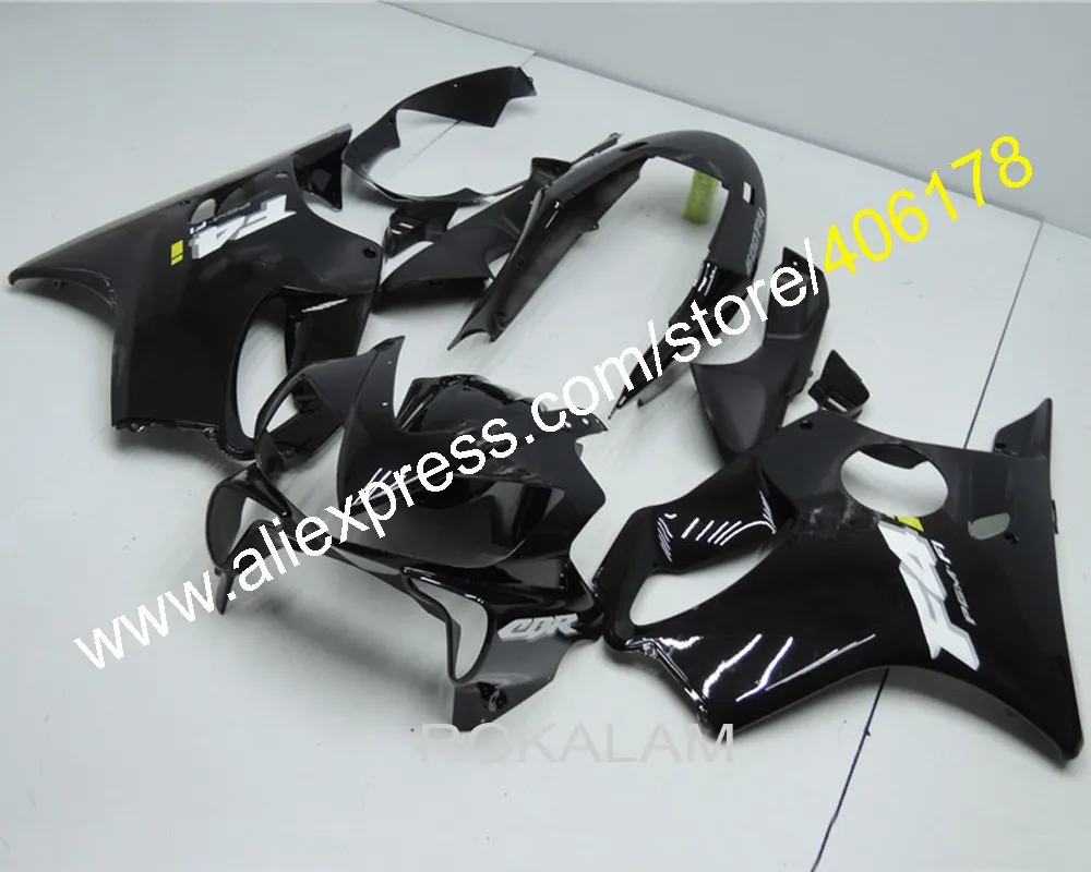 

Комплект обтекателей 2004 2005 2006 2007 для Honda CBR600 F4i 2004-2007, черные обтекатели мотоциклов CBR (литье под давлением)
