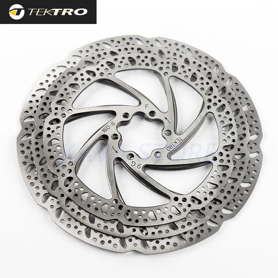 TEKTRO Bike Rotor 160/180/203mm Mountain Bicycle Hydraulic Disc Brake Rotors For MTB Road Foldable Cycling