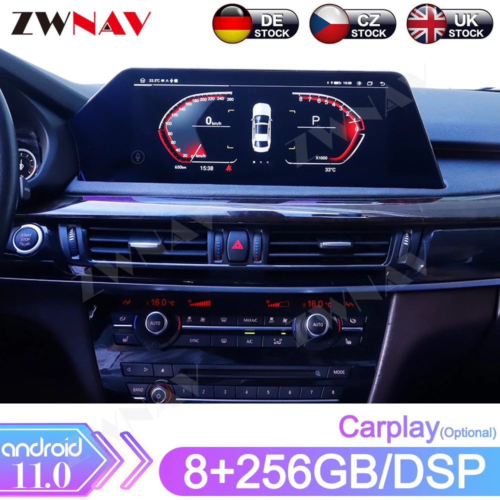 

256G Android Car Radio Player For BMW X3 F25 E83/X5 F15 E70/X6 F16 E72 2009 - 2016 Multimedia Stereo GPS Navi Head Unit Carplay