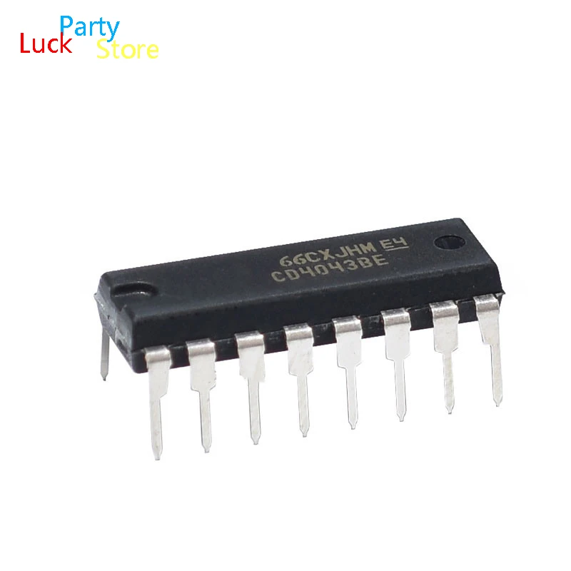 ​10 Pcs 20 Pcs /Lot CD4043BE CD4043 Logic Circuit-CMOS Four NAND Gate DIP-16 Pins In Stock Best Quality