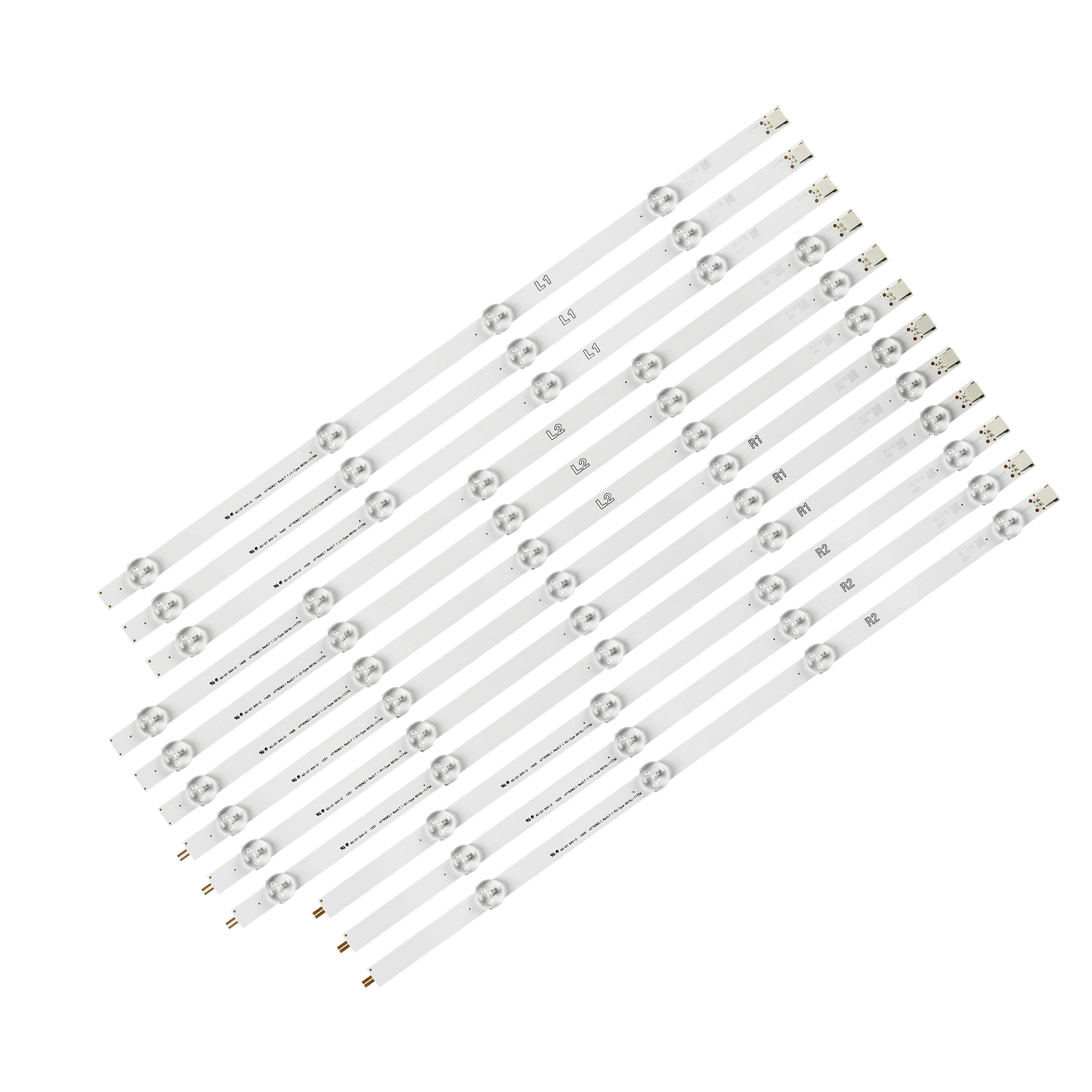 Nova retroiluminação LED para 47 polegadas 47LA615S 47LA615V 47LA620S 47LA621S 47LA621V 47LA616V 47LN5707 47LN5708 47LN570R 47LA6208 47LA