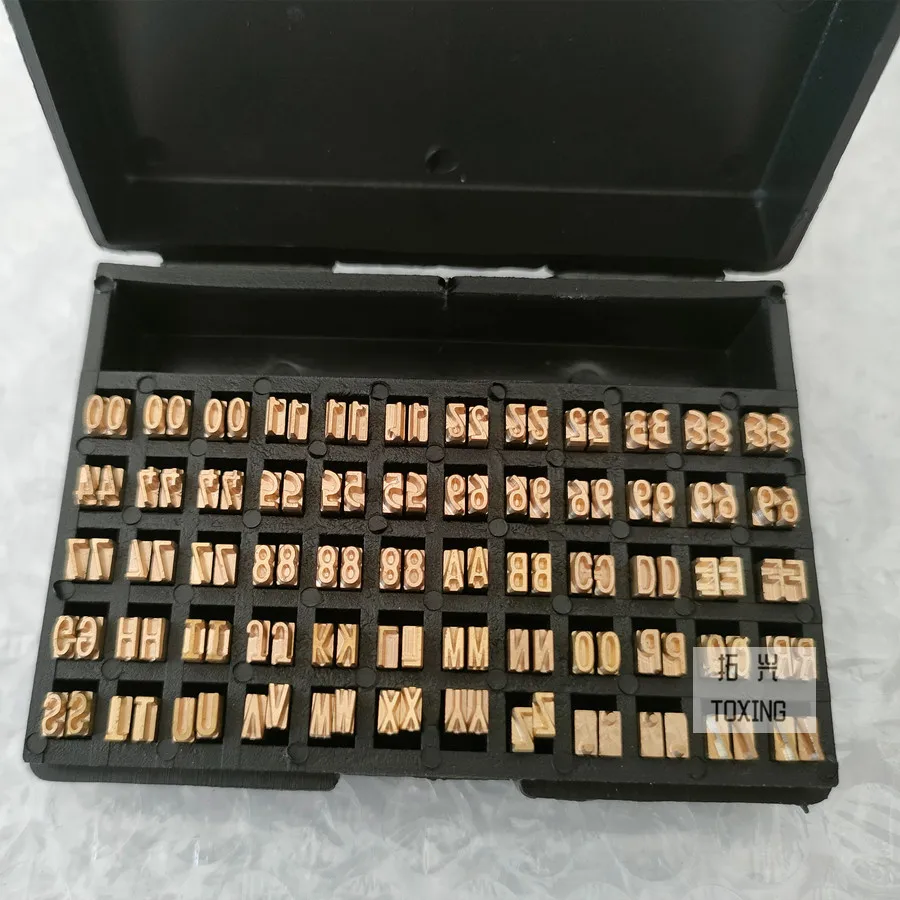 120 قطعة نوع حار ختم رسائل ل DY-8 دليل ماكينة ترميز الساخن ختم رسائل ل 241B ماكينة ترميز