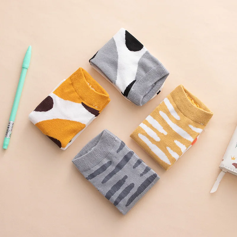 4 Pairs 2022 Frühling Sommer Socken Katze Pfote Socken Für Frauen Mädchen Schöne Kurze Socke