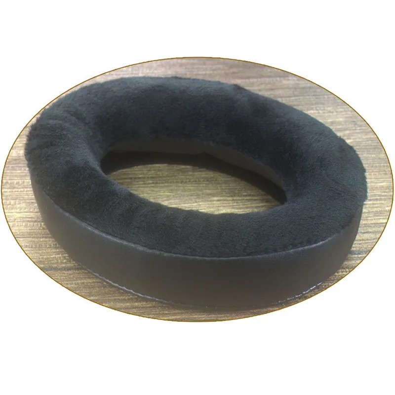 Almohadillas de espuma viscoelástica para auriculares, almohadillas de repuesto suaves de piel de oveja para los oídos, almohadillas de repuesto para SENNHEISER HD600