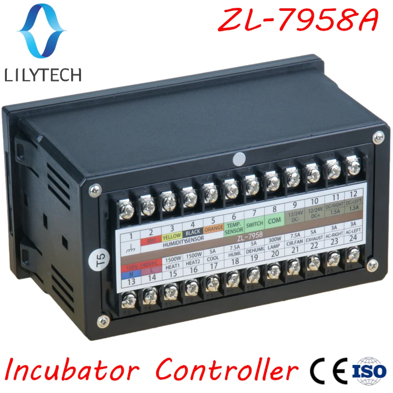 ZL-7958A, Incubator controller, Multifunctional Automatic Incubator, egg hatcher controller, ZL-7918A, ZL-7903A, lilytech