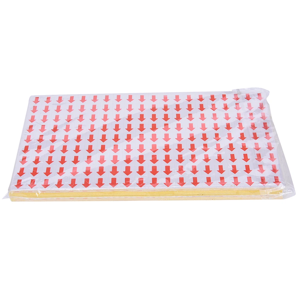 60 sheets/10800 Pcs 10x12mm  label stickers red arrow stickers fault mistake defectives marking for rework label stickers