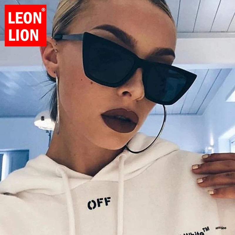 

LeonLion Luxury Cateye Sunglasses Women Cat Eye Glasses Women Retro Eyewear For Women/Men Brand Designer Lentes De Sol Mujer