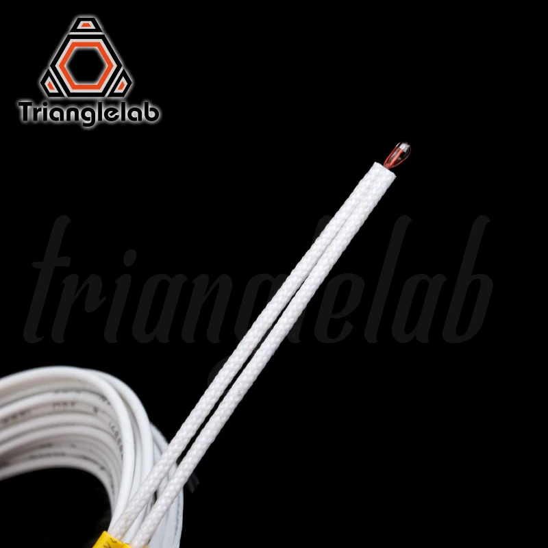 ATC Semitec 104GT-2 104NT-4-R025H42G Thermistor With Fibreglass Sleeving Insulating For Bed Hotend High Temperature 280℃